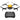 Skyrover X1 4K Drone with Remote Controller (Yellow)
