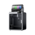 Creality K2 Pro 3D printer with a CFS filament unit on top holding green, purple and blue spools