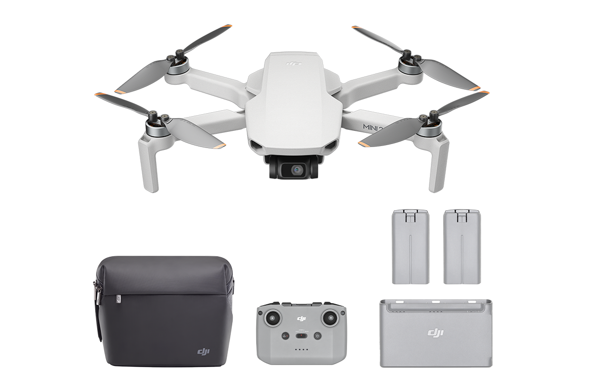 DJI Mini 2 SE Fly More Combo Camera Drone 31-min Under 249 g Extra Batteries