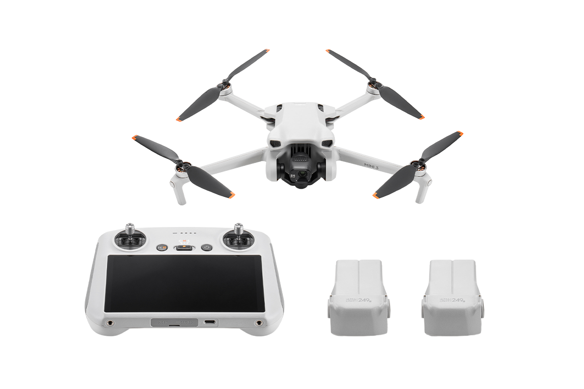 Mini DJI Combo T Fly 38-min 3 4k HDR Drone Flight RC) More Camera (DJI