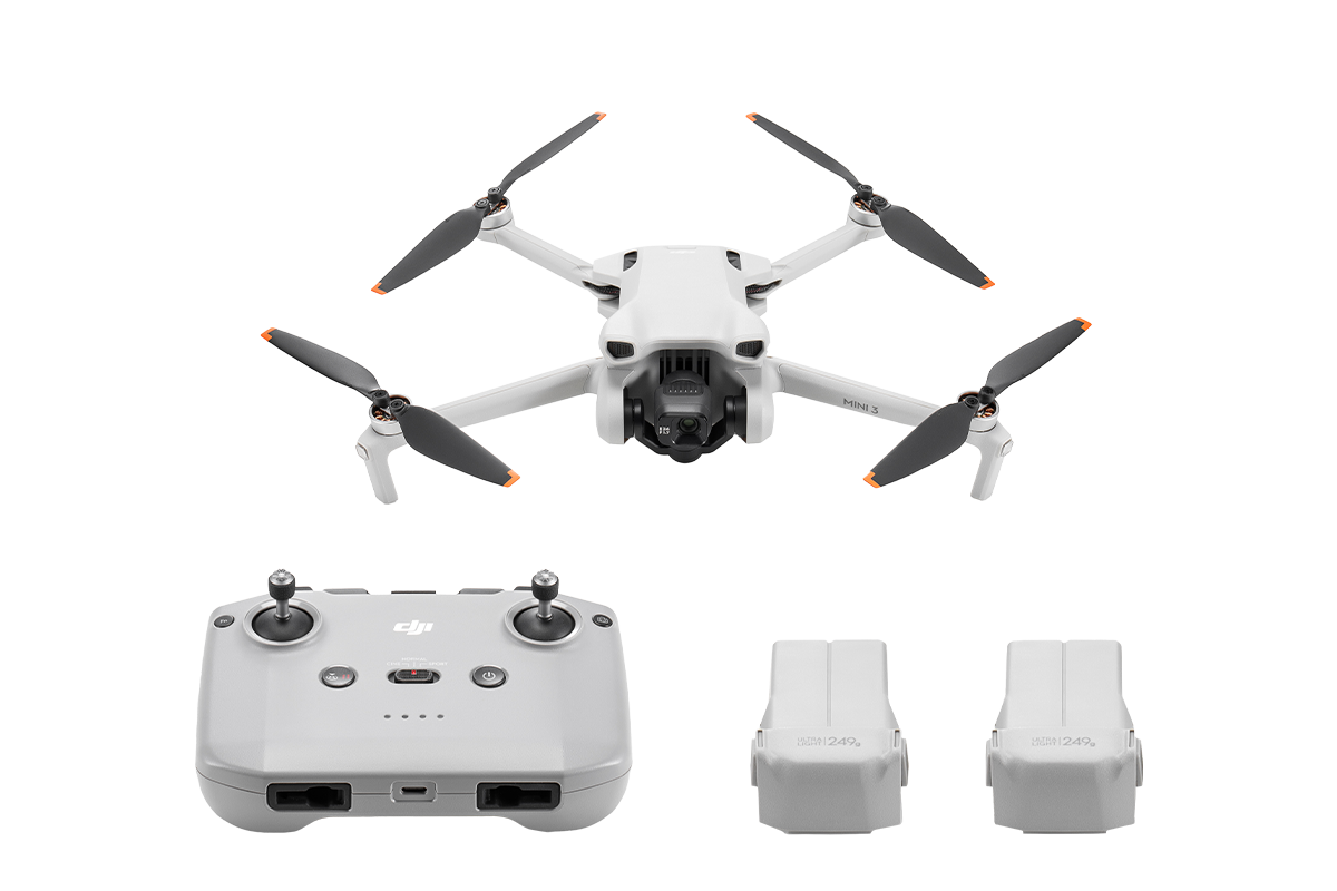 DJI Mini 3 Fly More Combo Camera Drone 4k HDR 38-min Flight