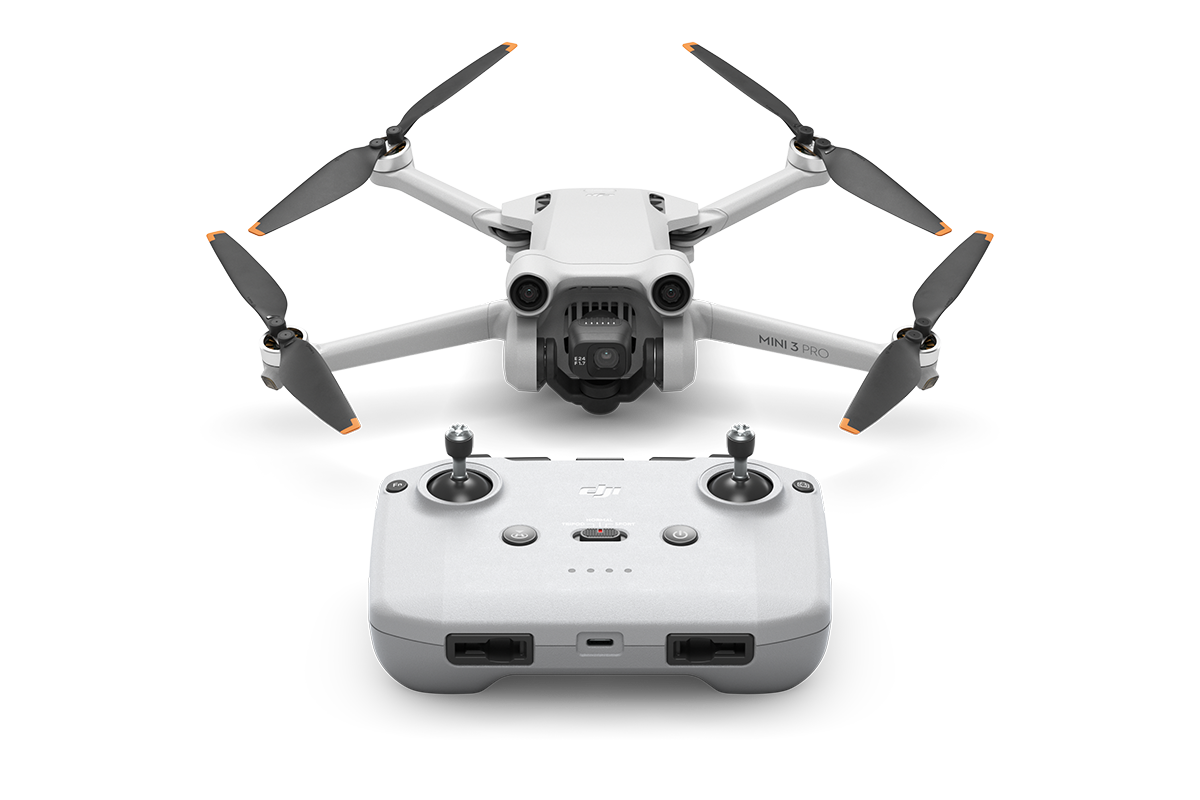 Drone DJI Mini 3 Pro (avec radiocommande DJI RC)