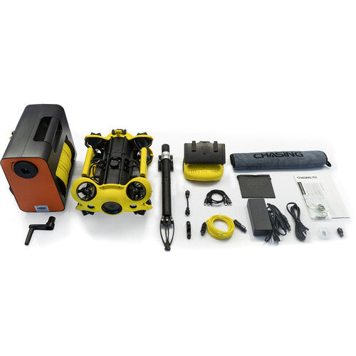 CHASING M2 ROV Pro Underwater Drone Kit (100m Tether, Claw, Reel, Case)