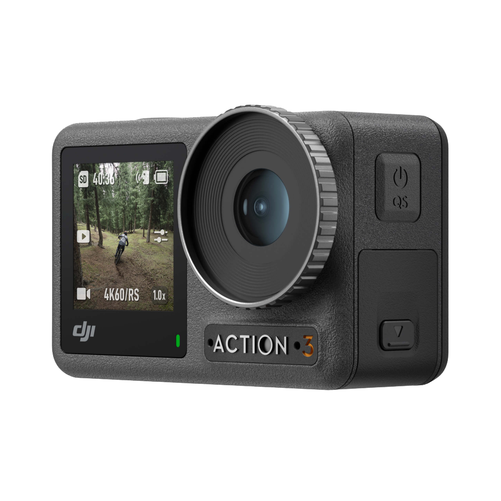 DJI Osmo Action 3 Standard Combo Action Camera 4K Waterproof for vlogs Youtube