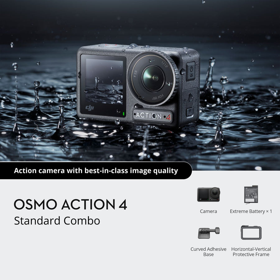 DJI Osmo Action 4 Action Cam Standard Combo – Image 2 | DroneNerds