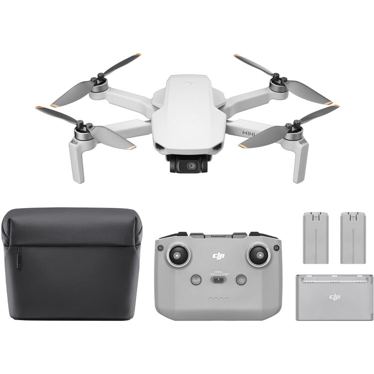 DJI Mini 4K Fly More Combo Drone Under 249g 31-Min Max Flight Time