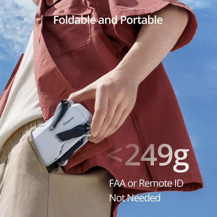 Potensic ATOM Drone with 4K Camera - FLY MORE COMBO