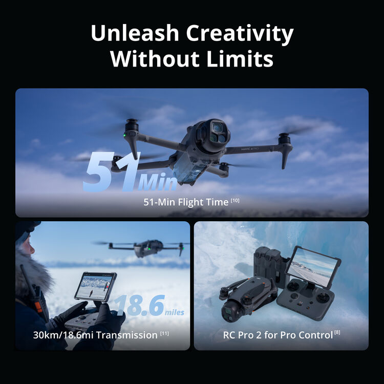 DJI Mavic 4 Pro Drone with RC 2 Remote Controller – Image 6 | DroneNerds