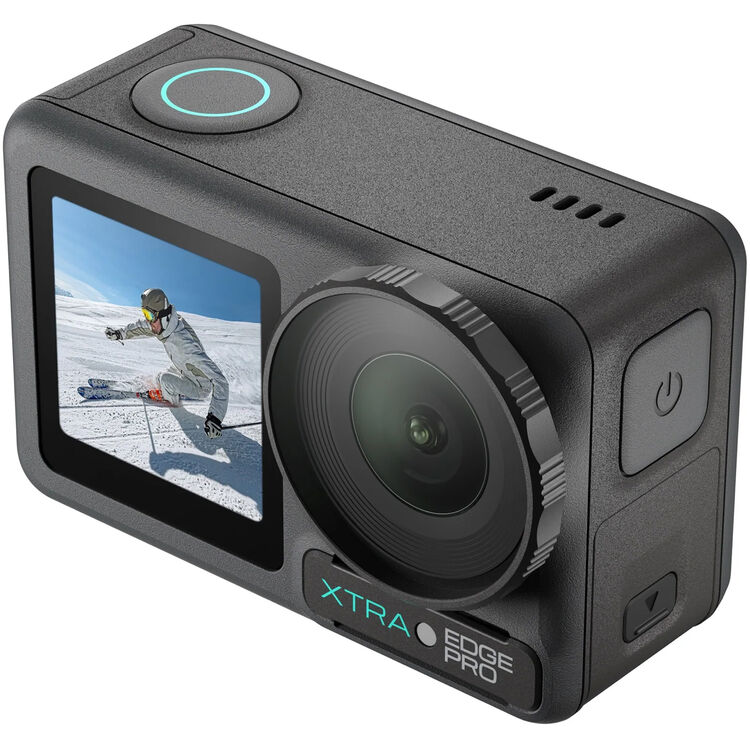 XTRA Edge Pro Action Camera The Ultimate 4K Action Camera for Low-Light & Extreme Sports