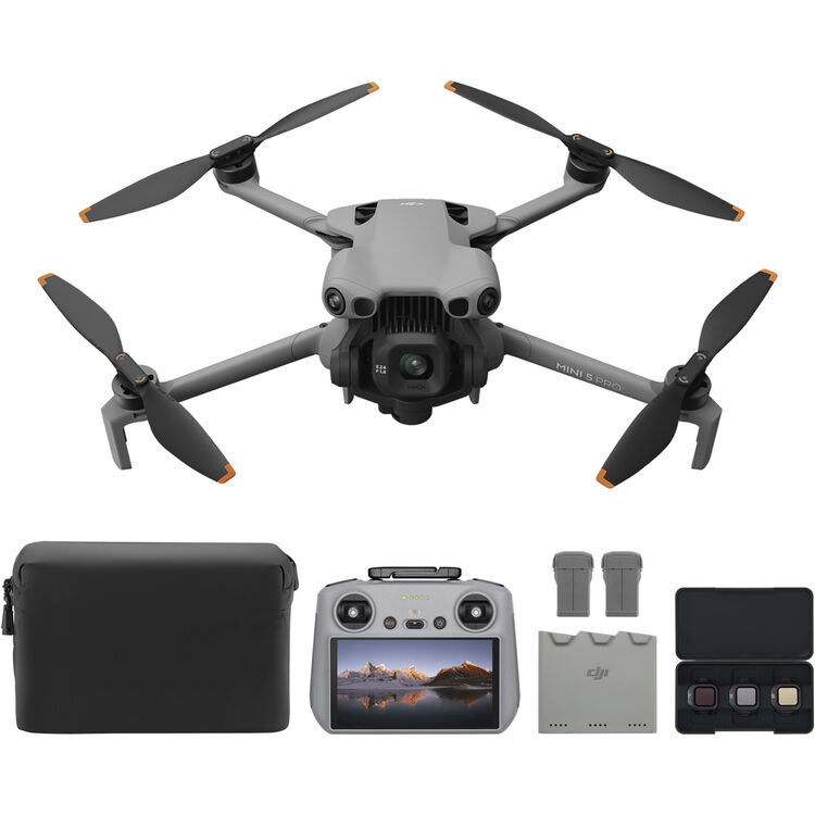 DJI Mini 5 Pro Drone Fly More Combo Plus with DJI RC2 Remote
