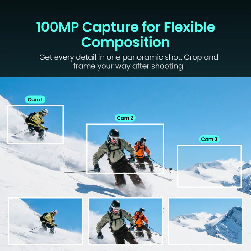 XTRA Sphra360 - The Pro 8K 360 Action Camera for Creators