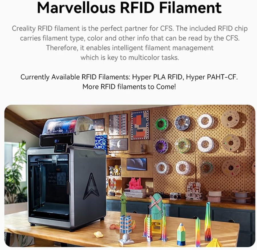 Creality Official CFS, Multi Color 3D Printer Automatically Filament System, Anti-Moisture Filament – Image 3 | DroneNerds