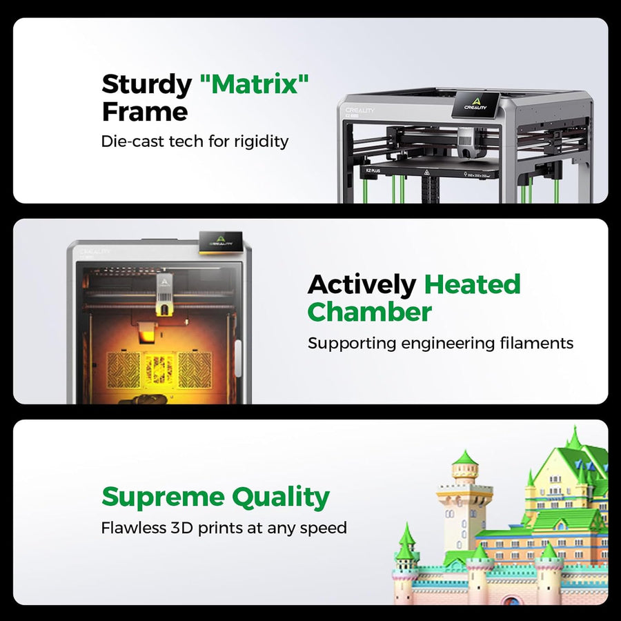 Creality K2 Plus Combo 3D Printer, Multicolor 3D Printer Machine with CFS – Image 7 | DroneNerds