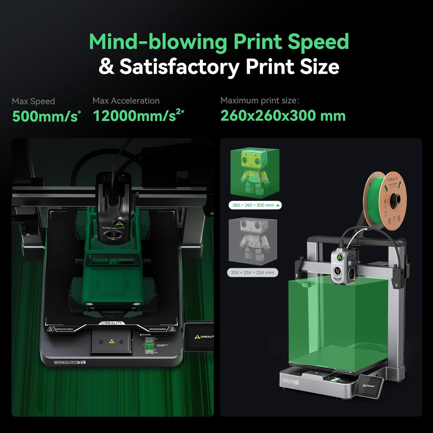 Creality Hi Combo (A) 3D Printer, Multi Color 3D Printer with CFS – Image 4 | DroneNerds