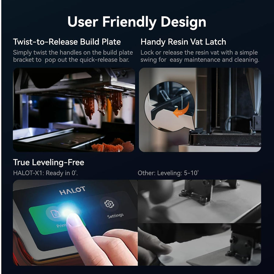 Creality Halot-X1 Combo Resin 3D Printer – Image 4 | DroneNerds
