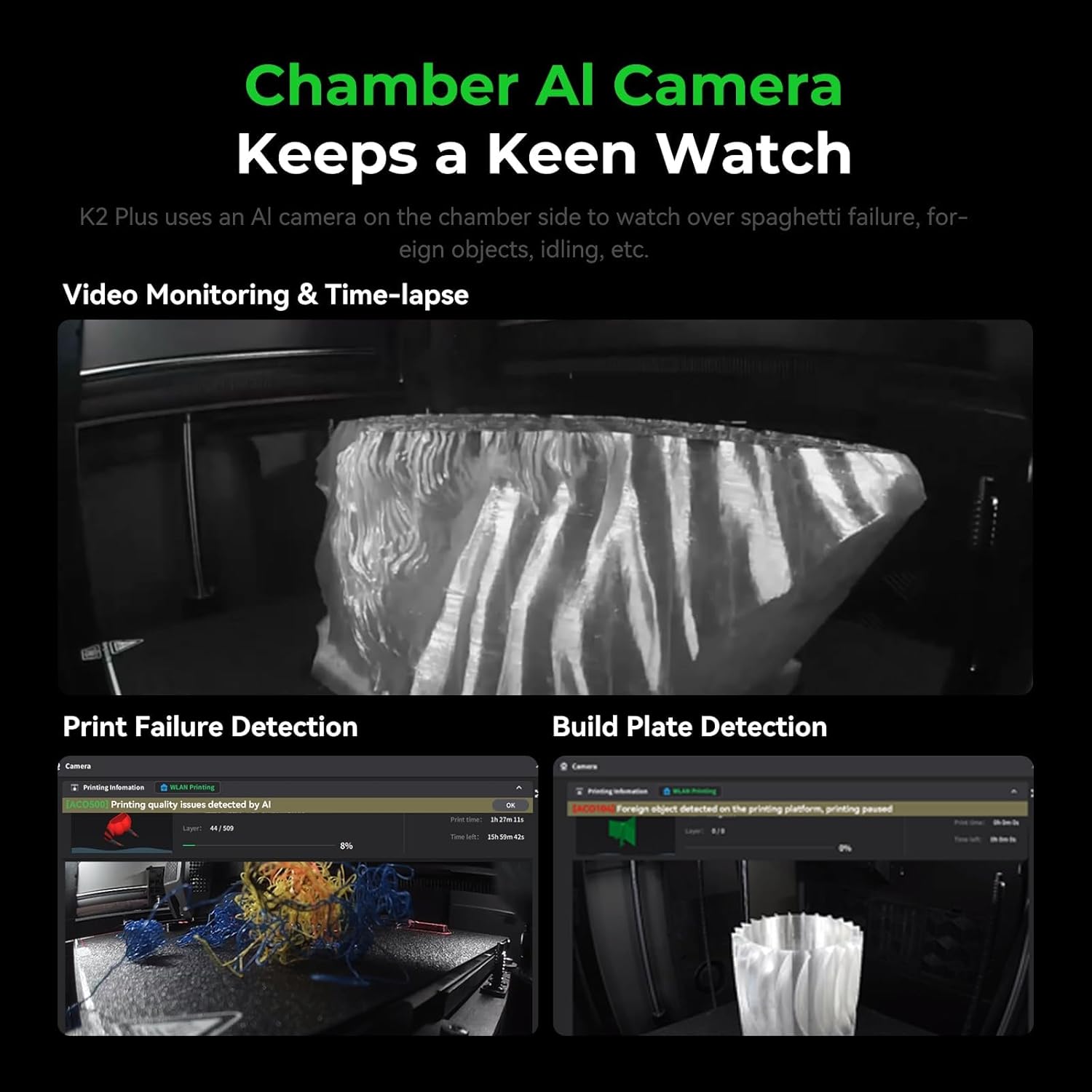 Creality K2 Plus Enclosed 3D Printer – Image 7 | DroneNerds