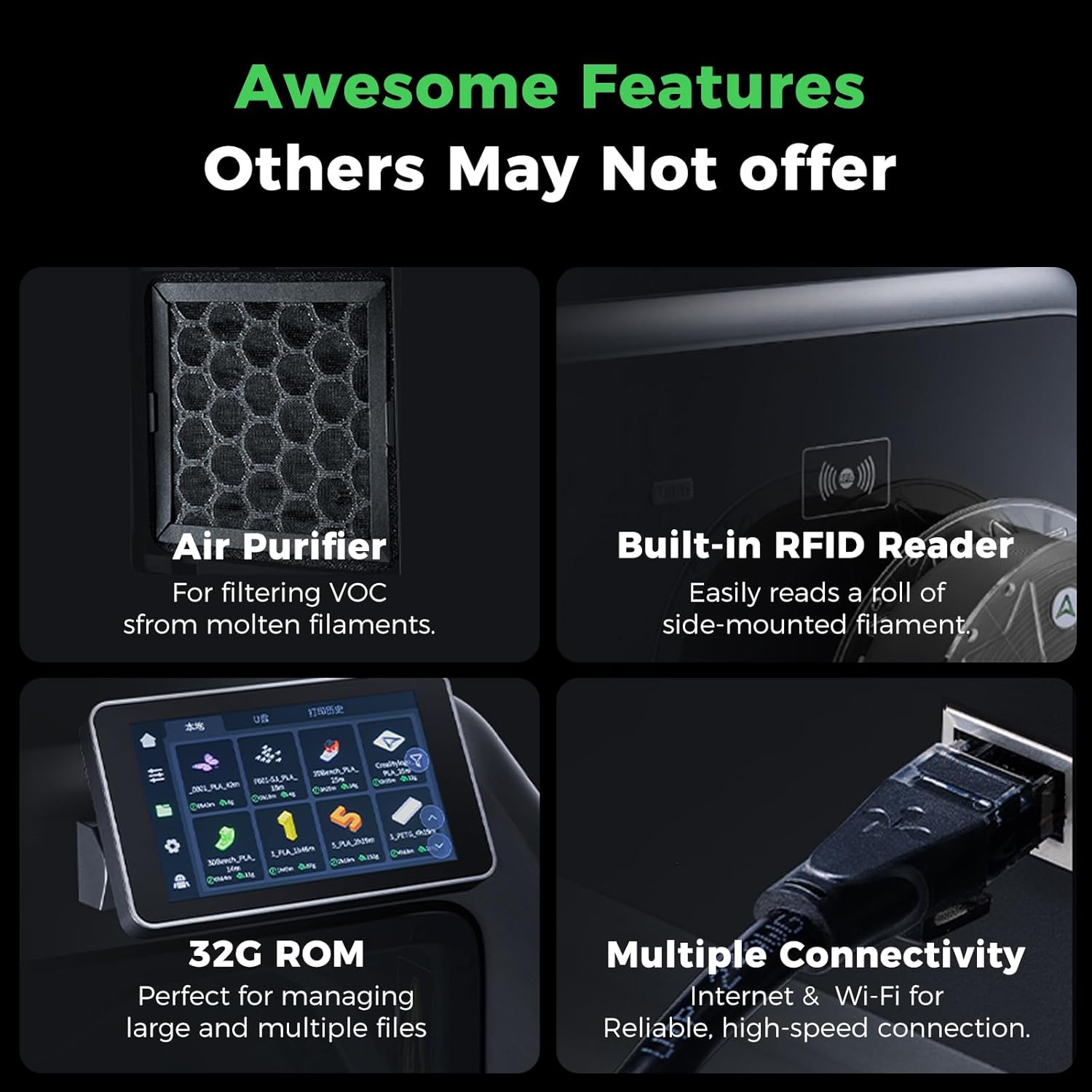 Creality K2 Pro Combo 3D Printers, Multicolor 3D Printer Machine with CFS – Image 9 | DroneNerds