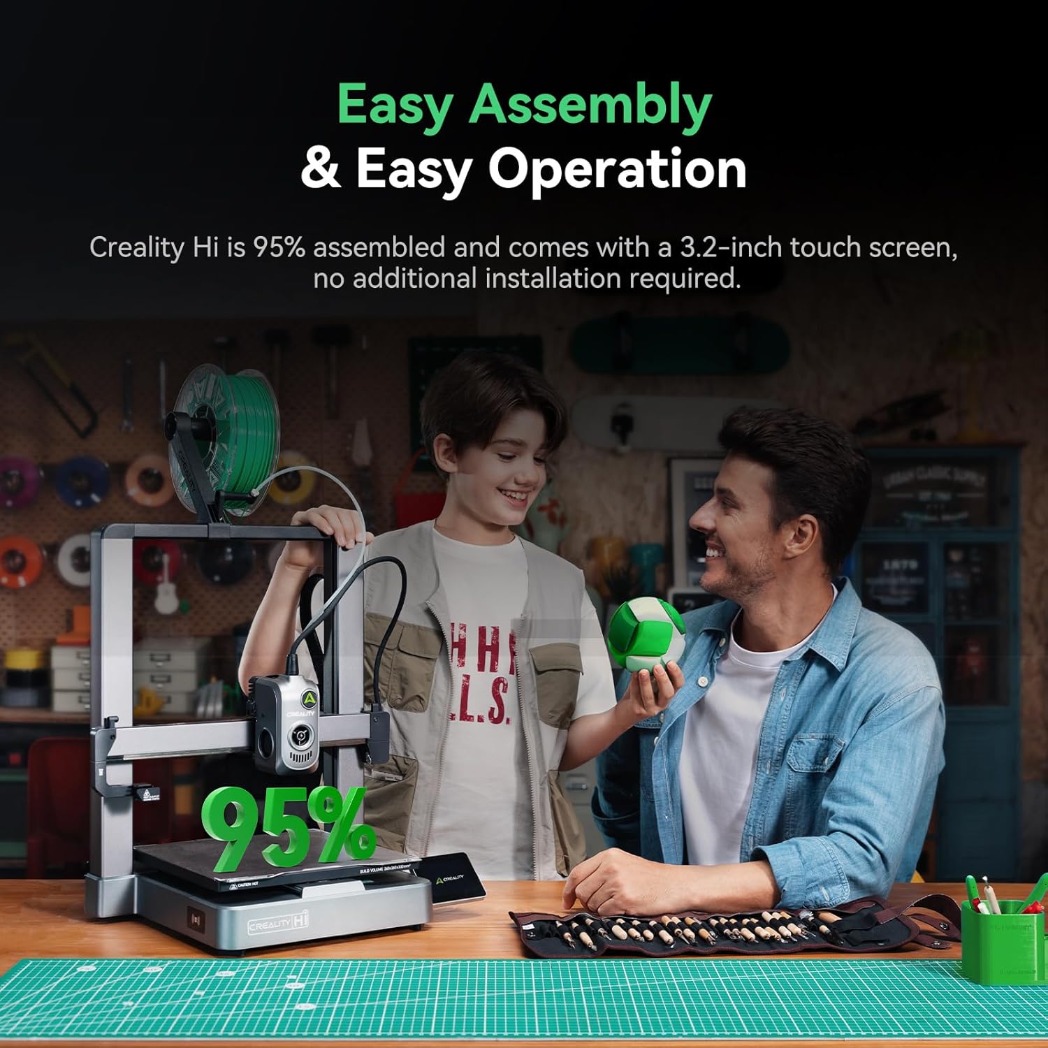 Creality Hi Combo (A) 3D Printer, Multi Color 3D Printer with CFS – Image 6 | DroneNerds