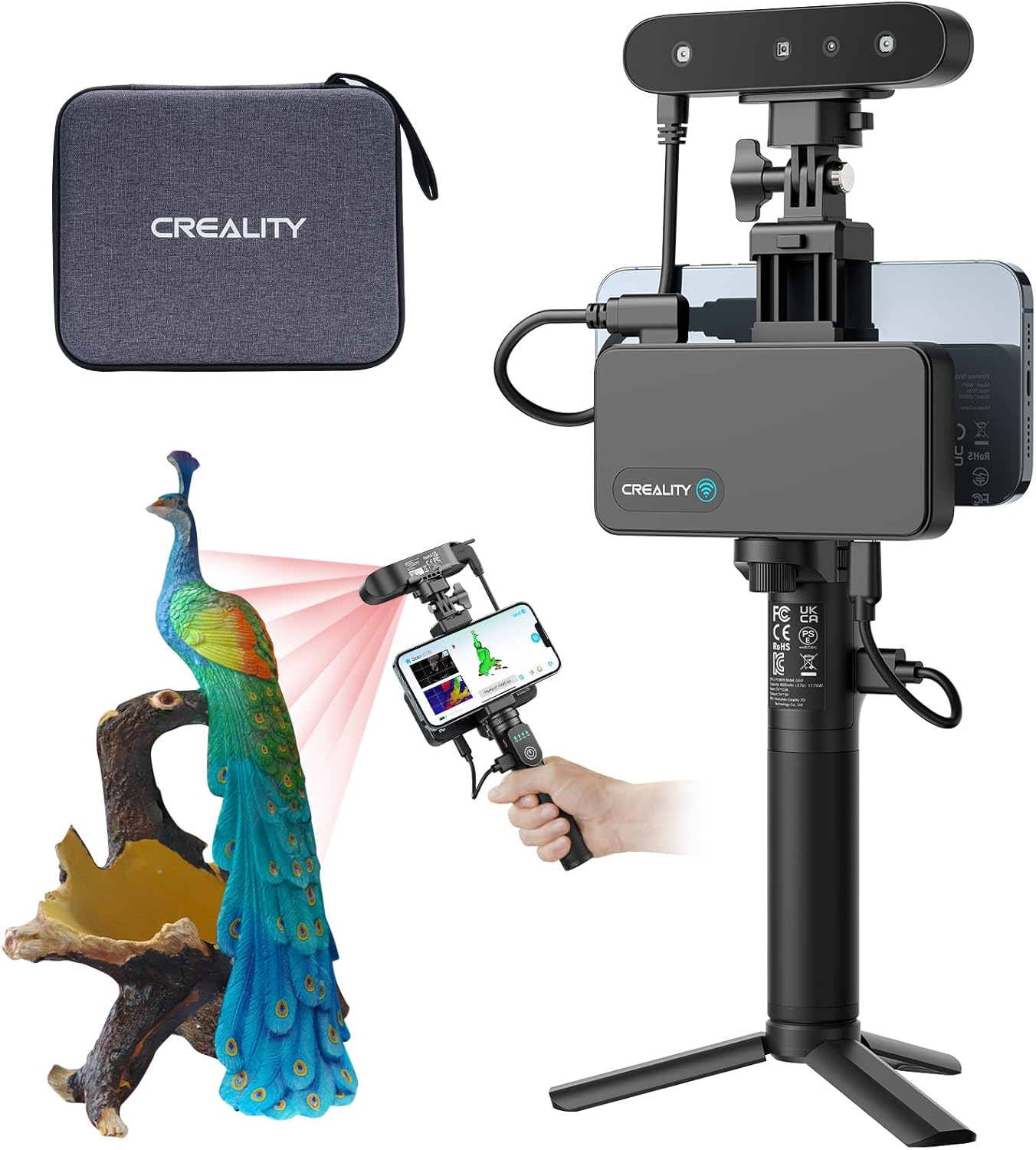 Creality 3D Scanner CR-Scan Ferret Pro for 3D Printing – Image 1 | DroneNerds