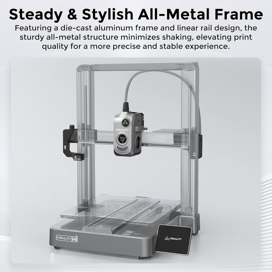 Creality HI 3D Printer, 500mm/s Hyper-Speed, Auto RFID Filament Detection, All-Metal Frame, – Image 6 | DroneNerds
