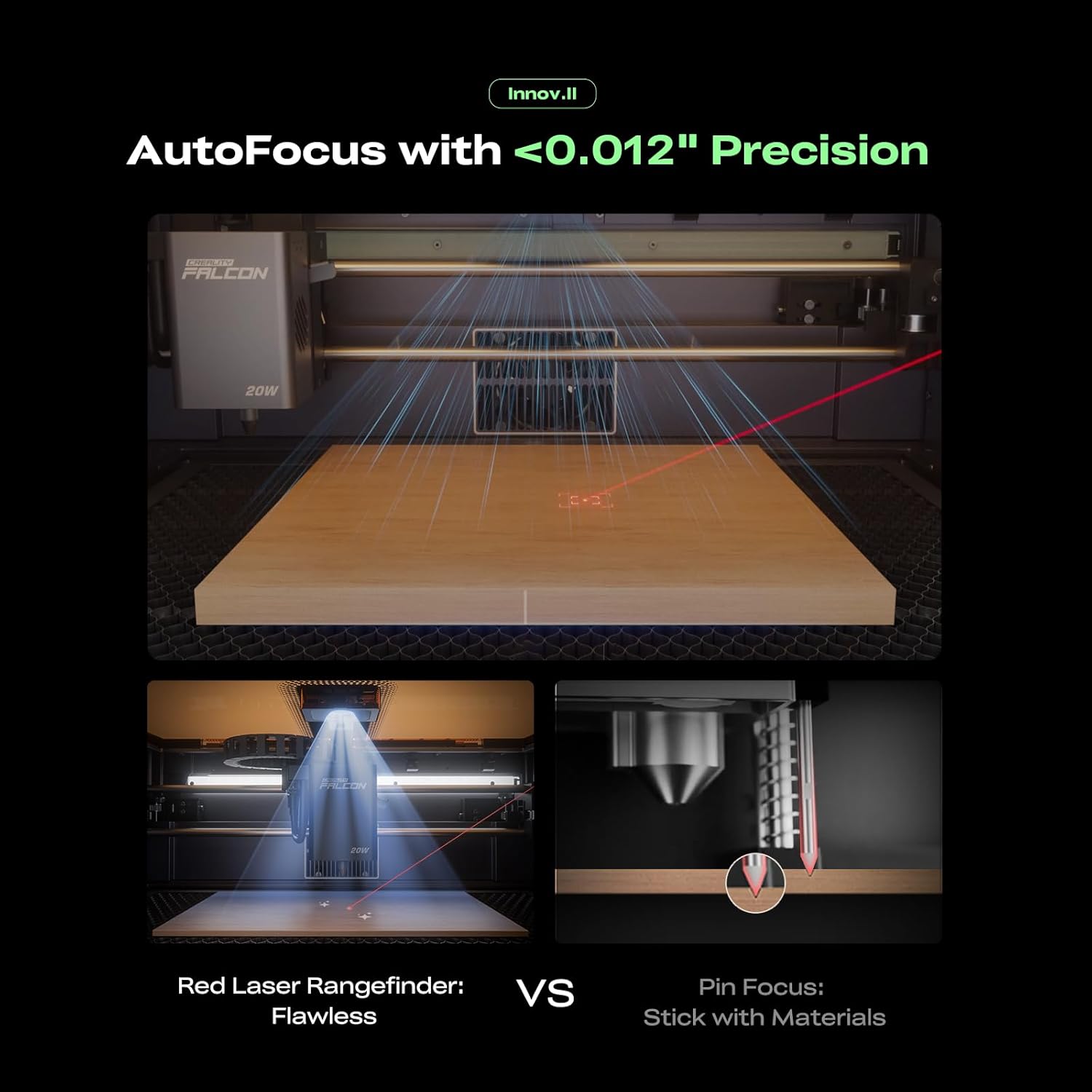 Creality Creality Falcon A1 Pro 20W LASER ENGRAVER – Image 3 | DroneNerds