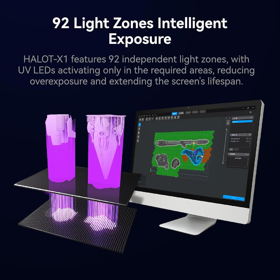 Creality Halot-X1 Combo Resin 3D Printer – Image 6 | DroneNerds