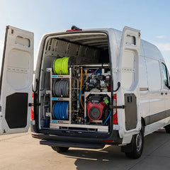Apex Pro Solution Suite Cleaning Van Skid - ABZ C10 Drone with Van Skid