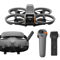 DJI Avata 2 Fly More Combo FPV Drone - Includes 3 Batteries, Goggles 3, RC Motion 3