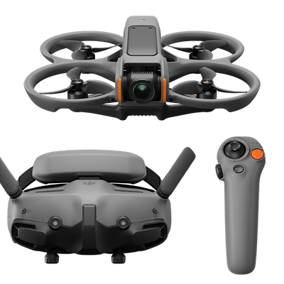 DJI Avata 2 Fly More Combo Single Battery - Includes Goggles 3 and RC Motion 3