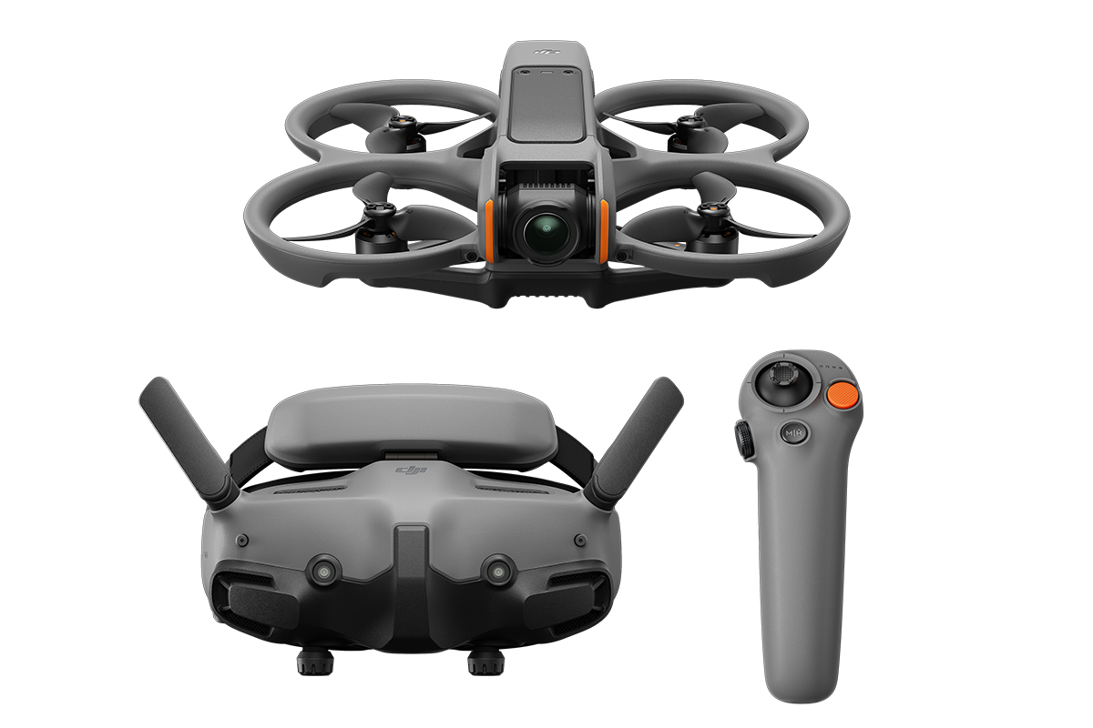 DJI Avata 2 Fly More Combo Single Battery - Includes Goggles 3 and RC Motion 3
