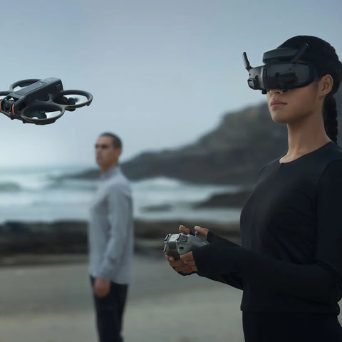 DJI Avata 2 Fly Smart Combo (3 Batteries) - Immersive 4K FPV Drone Kit