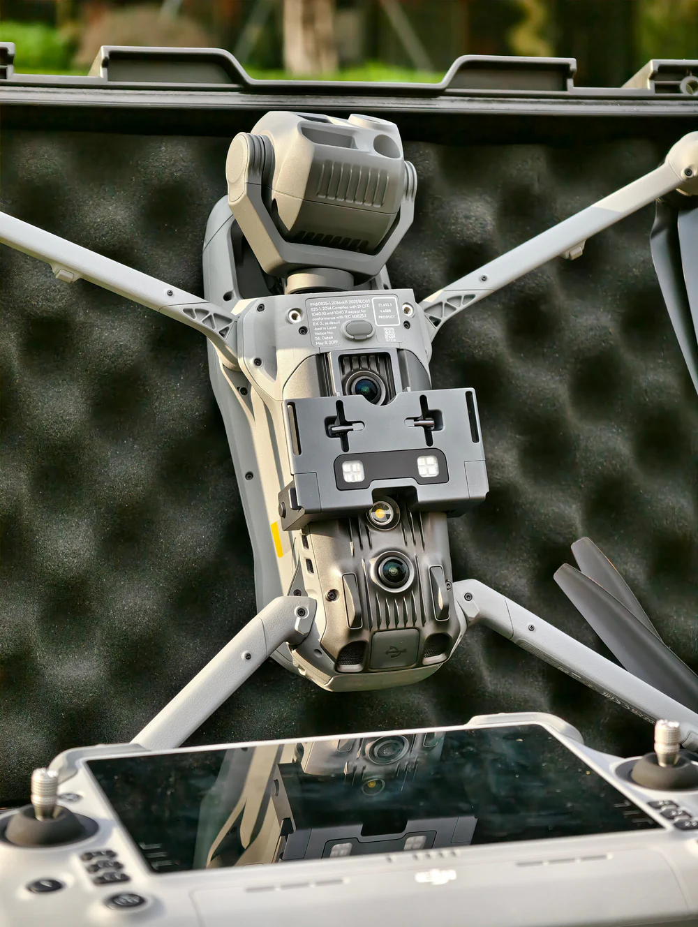 Firehouse Technology BK4 Dual Payload Delivery Kit w/ Emergency Lighting and Quick Disconnect for DJI Matrice 4