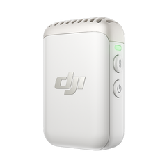 DJI Mic 2 Transmitter/Recorder with Built-In Microphone (Platinum White)
