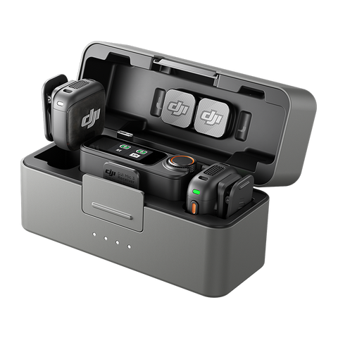 DJI Mic 3 (2 Transmitters + 1 Receiver + Charging Case)