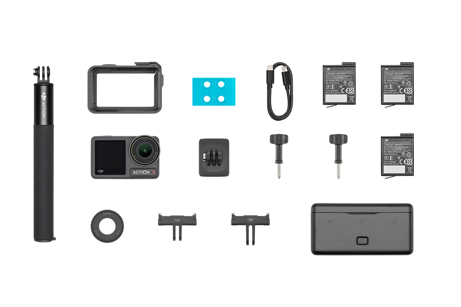 DJI Osmo Action 4 Action Cam Adventure Combo