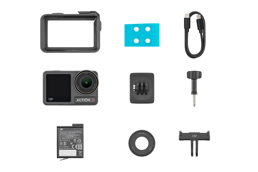DJI Osmo Action 4 Action Camera Standard Combo
