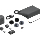 DJI Mic Mini (2 Transmitters + 1  Receiver + Charging Case) – Image 1 | DroneNerds