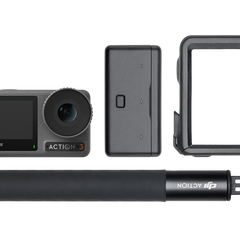 DJI Osmo Action 3 Adventure Combo Action Camera 4K Waterproof for vlogs Youtube