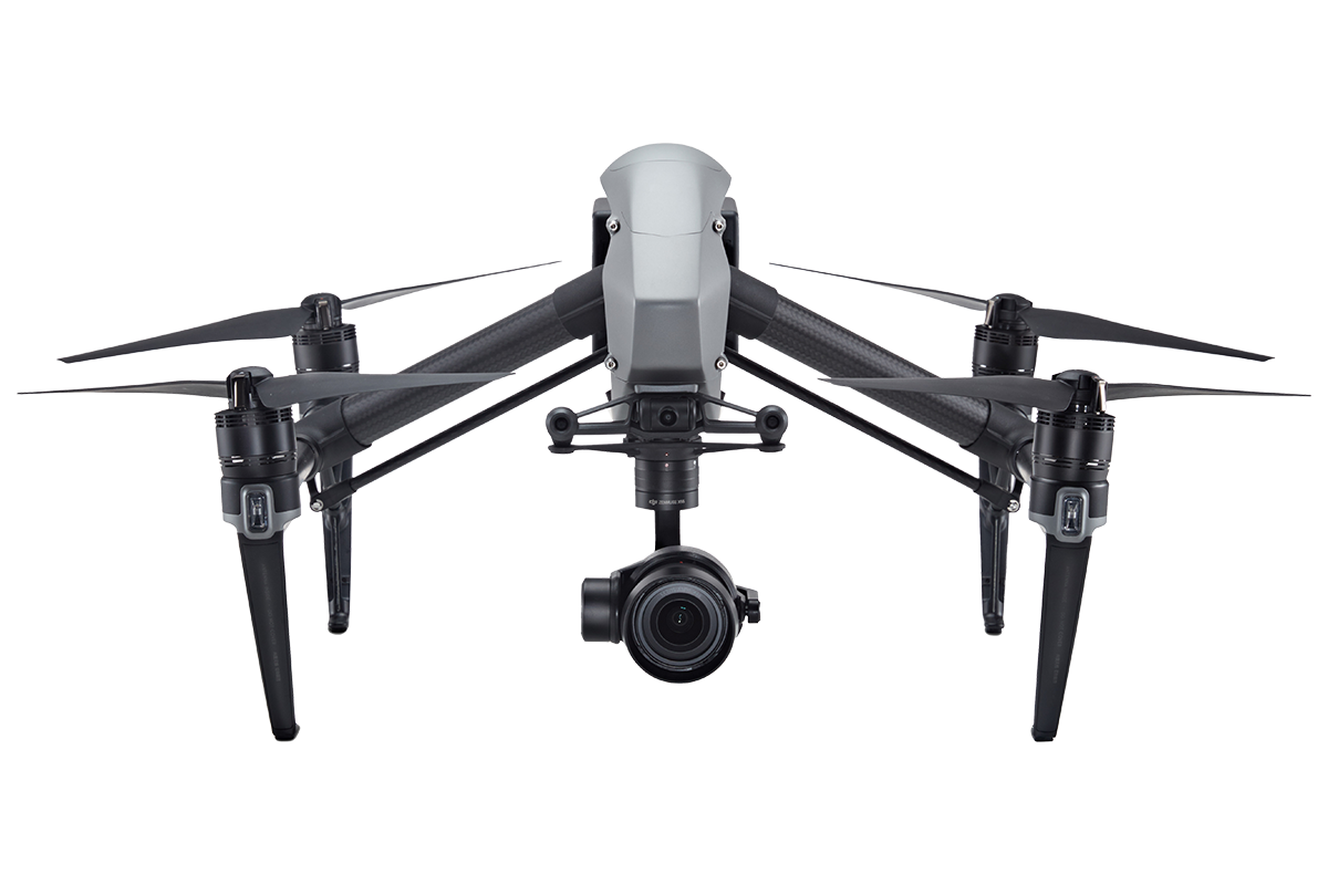 DJI Inspire 2 Advanced Combo with Zenmuse X5S Camera CinemaDNG and Apple ProRes