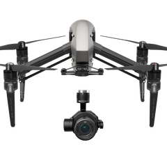 DJI Inspire 2 Advanced Combo with Zenmuse X7, Apple ProRes, CinemaDNG Licenses (NO BATTERIES)