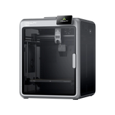 Creality K2 Pro enclosed 3D printer shown at an angle with touchscreen and glass front door