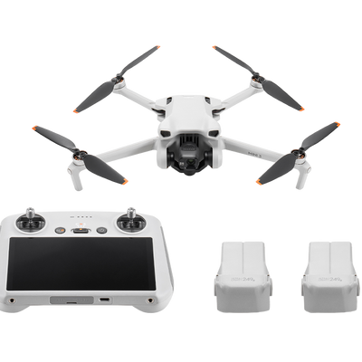 DJI Mini 3 Fly More Combo (DJI RC) Camera Drone 4k HDR 38-min Flight Time