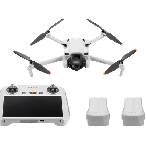 DJI Mini 3 Fly More Combo (DJI RC) Camera Drone 4k HDR 38-min Flight Time
