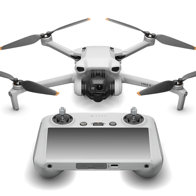 DJI Mini 3 (DJI RC) Camera Drone 4k HDR 38-min Flight Time Vertical Shooting