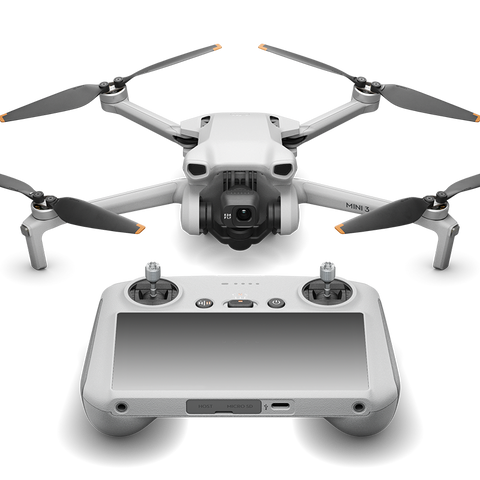 DJI Mini 3 (DJI RC) Camera Drone 4k HDR 38-min Flight Time Vertical Shooting