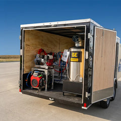Peak Pro Solution Suite Cleaning Trailer - ABZ C10 Drone with Trailer