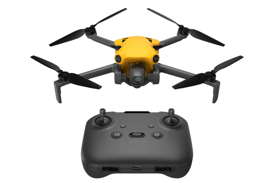 Skyrover X1 4K Drone with Remote Controller (Yellow)