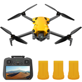 Skyrover X1 Combo with Screen Controller and 3 Batteries (Yellow)