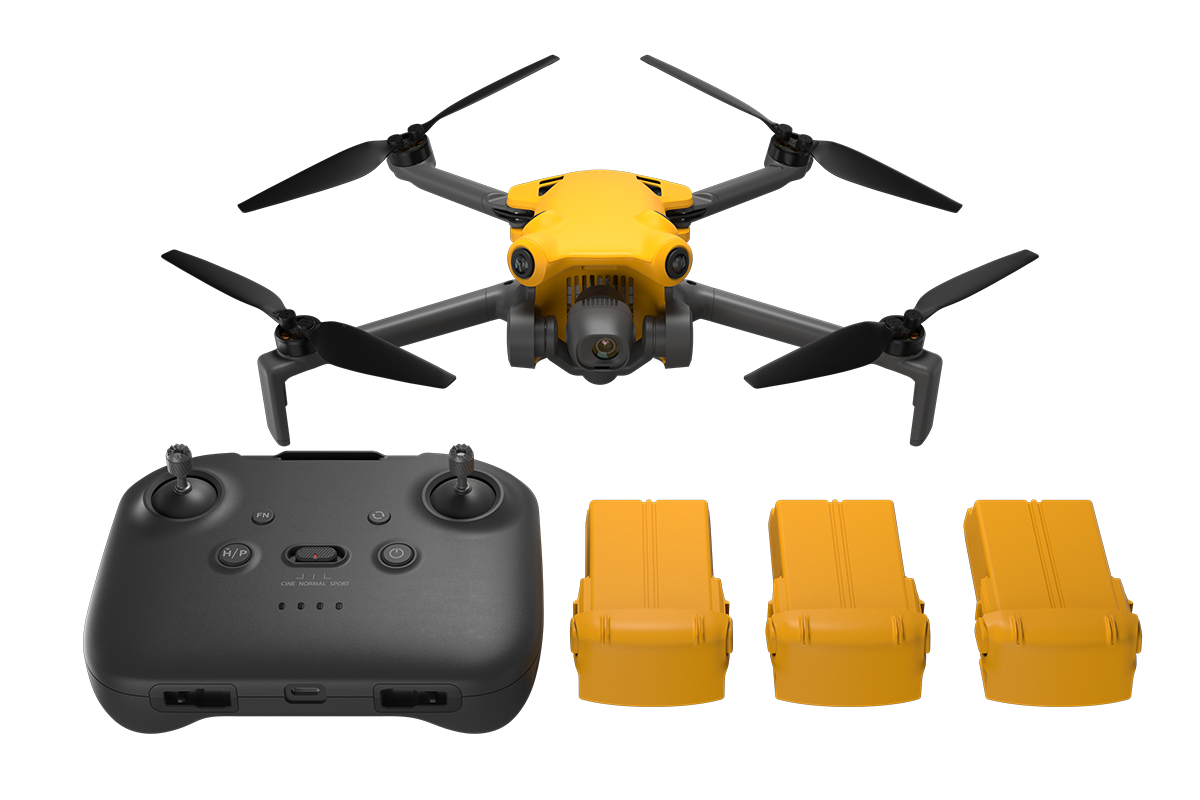 Skyrover X1 Drone Fly More Combo with Remote Controller (Yellow)