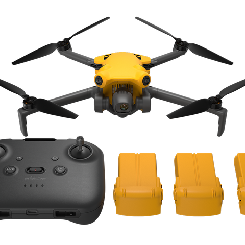 Skyrover X1 Drone Fly More Combo with Remote Controller (Yellow)